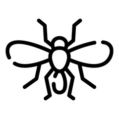 Obraz premium mosquito Line Icon