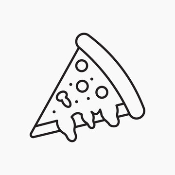 recommend clip art: Pizza icon. simple vector icon