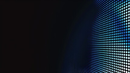 Obraz premium Blue Background with Grid Patterns and Circles for Design Banner Template, Featuring Abstract Minimalist Wallpaper with Copy Space on Blue Background