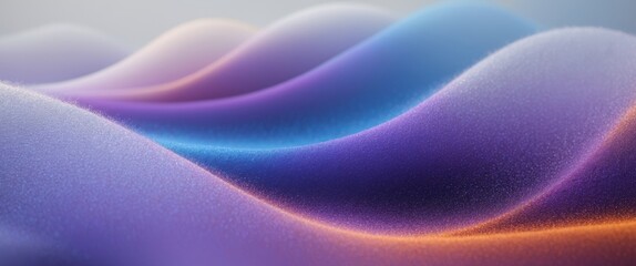 Obraz premium Creating a smooth gradient from blue to purple with a touch of orange using noise texture