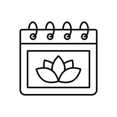 Calendar  icon vector stock illustration