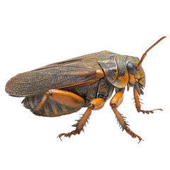 Giant water bug isolated on transparent background, PNG