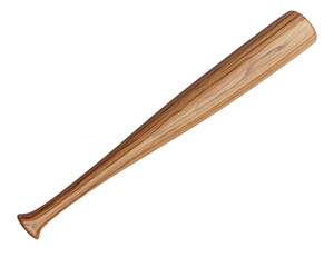 Obraz premium A high-quality wooden baseball bat designed for performance and durability, perfect for training or game play.