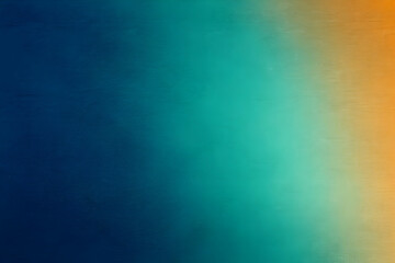 Blue green gradient background with a smooth transition and grainy texture effect