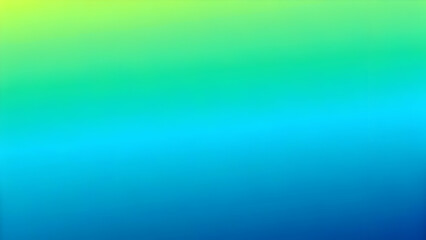 Obraz premium Blue green gradient background with a smooth transition and grainy texture effect