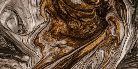 Artistic Patterns Featuring Grunge Textures and Liquid Colors
