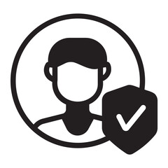 security glyph icon