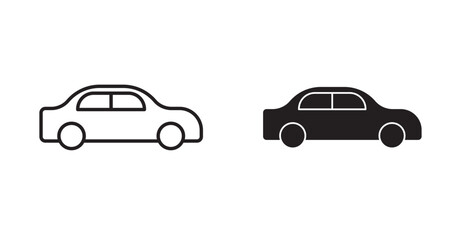 Fototapeta premium car icon