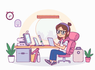 Digital Nomad Workspace: Travel and Work On-the-Go