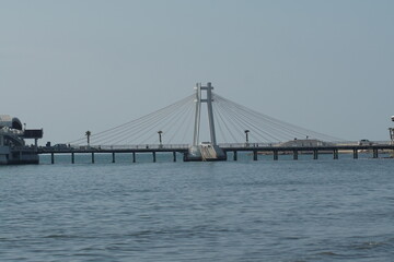 View of the Pier and Promenade of Durres Albania