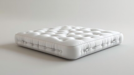 soft inflatable mattress 3d rendering
