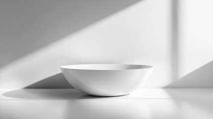 Minimalism, close-up of clean lines and a simple object in negative space