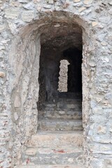 Salerno - Scala di accesso alla Turris Maior del Castello di Arechi