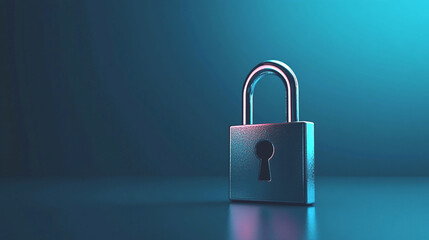Fototapeta premium Zero Trust security framework protecting sensitive company data from cyber threats 