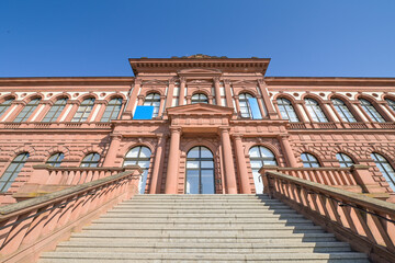 Obraz premium Museum Pfalzgalerie, Museumsplatz, Kaiserslautern, Rheinland-Pfalz, Deutschland