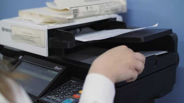 Printing documents on an office printer