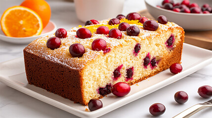  cranberry orange pound cake