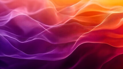 Obraz premium Abstract Colorful Wave Background Vibrant Gradient Texture Digital Art Flowing Design