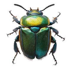 Rose chafer isolated on transparent background, PNG