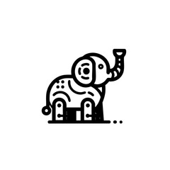 Futuristic animal robot vector illustration with a sleek and modern design. Perfect for sci-fi projects, branding, merchandise, and digital art.