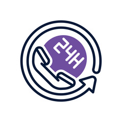 daily service dual tone icon. vector icon for your website, mobile, presentation, and logo design.