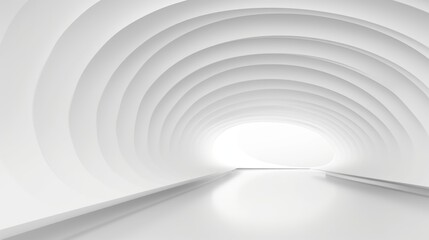 Naklejka premium Free abstract white background minimal futuristic architectural space wallpaper