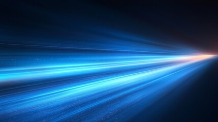 Blurred blue abstract background with horizontal lines suggesting movement, perfect for technology or speed-themed concepts