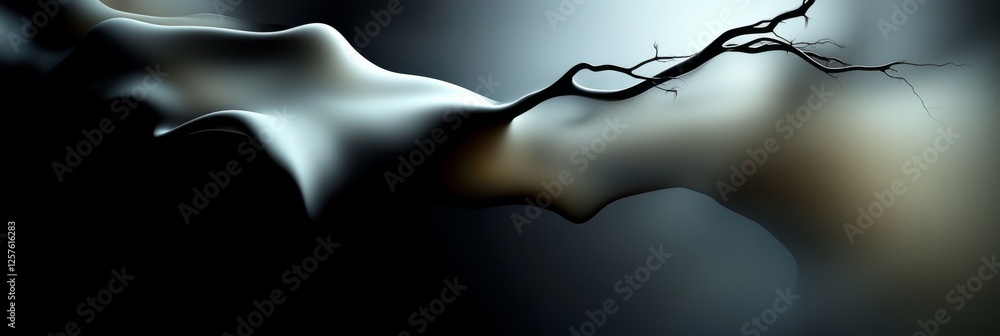 Aufkleber abstract texture background featuring ethereal and soft cloud formations