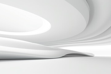 Free abstract white background minimal futuristic architectural space wallpaper