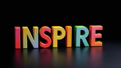 Obraz premium Colorful textured 3D 