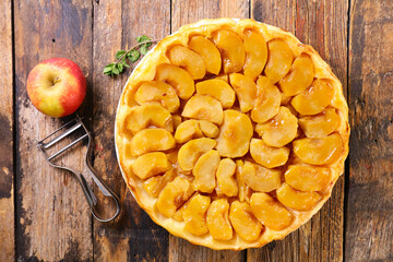 homemade apple tart- french tart tatin