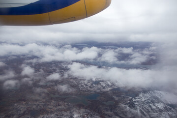 Autumn natural scenery in Greenland, Arctic