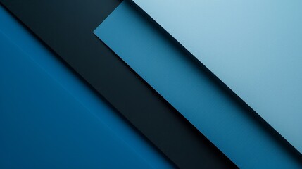 Straight lines on a blue background, minimalist design banner template with white space for text. Perfect for sleek and modern presentations, websites, and digital designs.