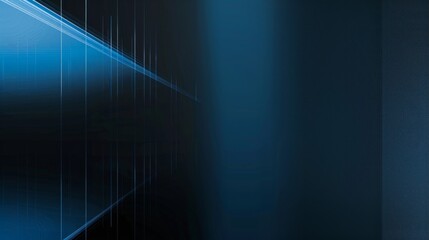 Subtle linear motifs on blue background with copy space for design. Perfect for modern banner templates, abstract minimalist wallpaper, simple geometric modern wallpaper.