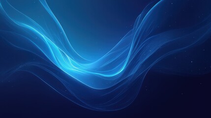 Obraz premium Blue and black abstract background with flowing ink. Featuring ink effects for creative projects and digital art backgrounds. Emphasizing movement and creativity.