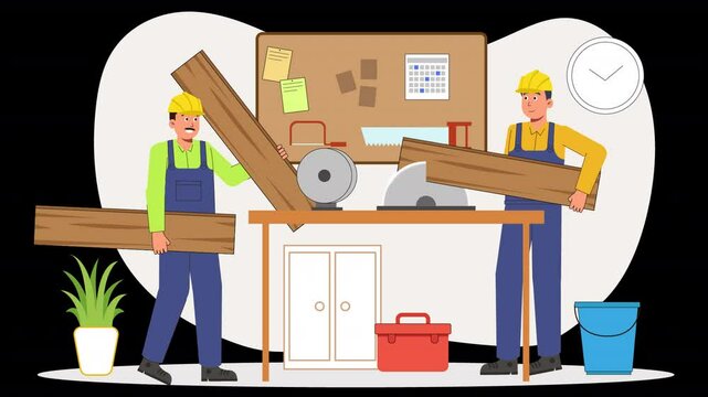 Depict cyber attacks through flat vector animation. Characters analyze security breaches, protect data, and prevent further attacks in a clean, modern design.