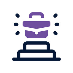 career dual tone icon. vector icon for your website, mobile, presentation, and logo design.