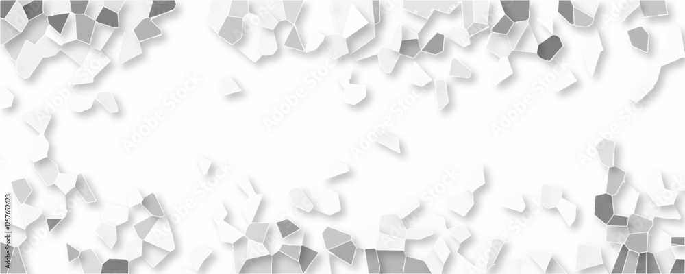 Aufkleber old terrazzo flooring in seamless patterns texture. grainy white background with gray shiny spots. q
