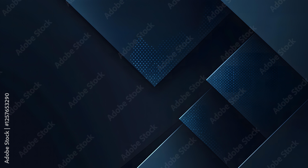 Poster abstract dark blue geometric background with subtle texture and overlapping shapes