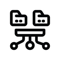 data center line icon. vector icon for your website, mobile, presentation, and logo design.