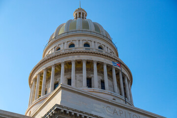 El Capitolio, or the National Capitol Building.Havana, capital of Cuba