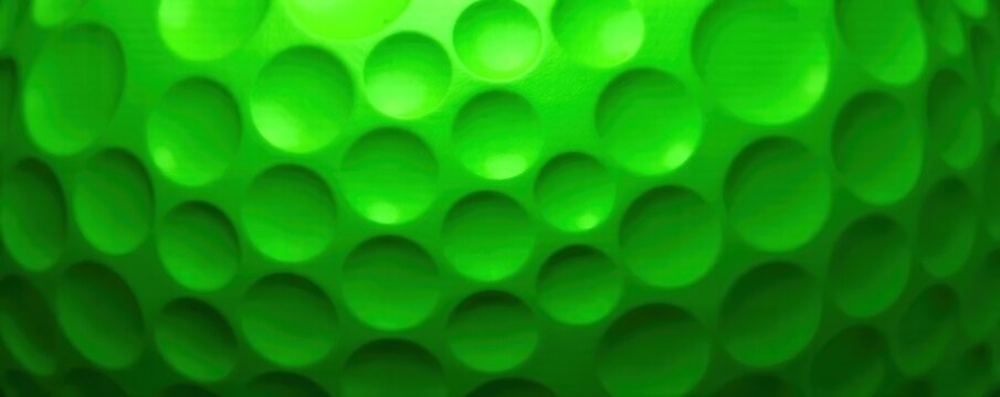 Abstract green golf ball texture, patterned hole , stylized, championship