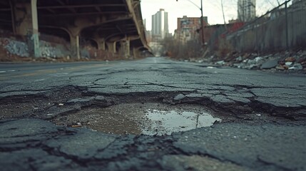 Urban decay and crumbling infrastructure analyzing deterioration in cityscapes through visual narratives