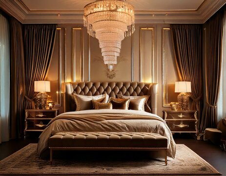 Luxuri&ouml;ses High-End-Schlafzimmer