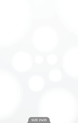 empty space background with snow balls effect