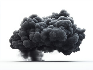 sky cloud isolated on a black background, high-resolution photography.