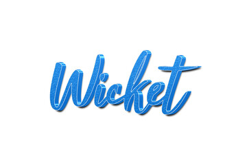Wicket 3d text effect