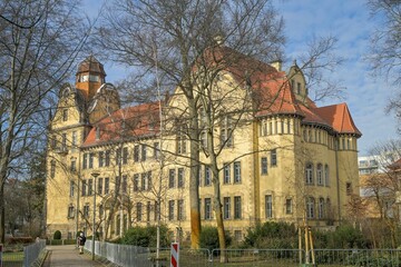 Friedrich-Bergius-Schule, integrierte Sekundarschule, Perelsplatz, Handjerystraße, Friedenau,...