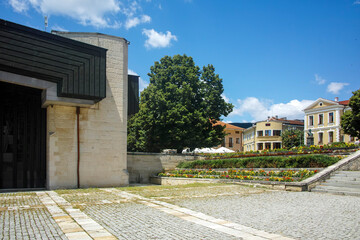 Nineteenth century houses in town of Kotel, Bulgaria