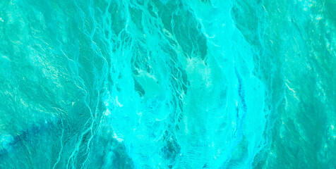 A Painting with Rich Textures, Patterns, and Golden Highlights
